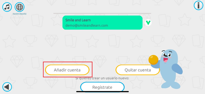 Añadir cuenta